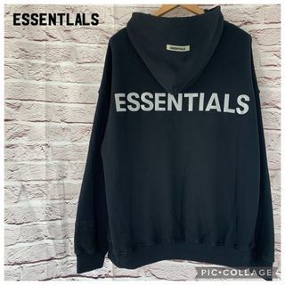 Essential - 【お買い得！XLサイズ】ESSENTIALS長袖フーディー