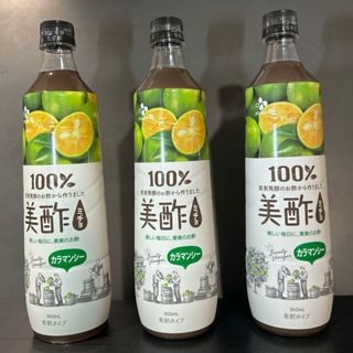 コストコ(コストコ)の美酢(ミチョ) カラマンシー(900ml)×3本(その他)