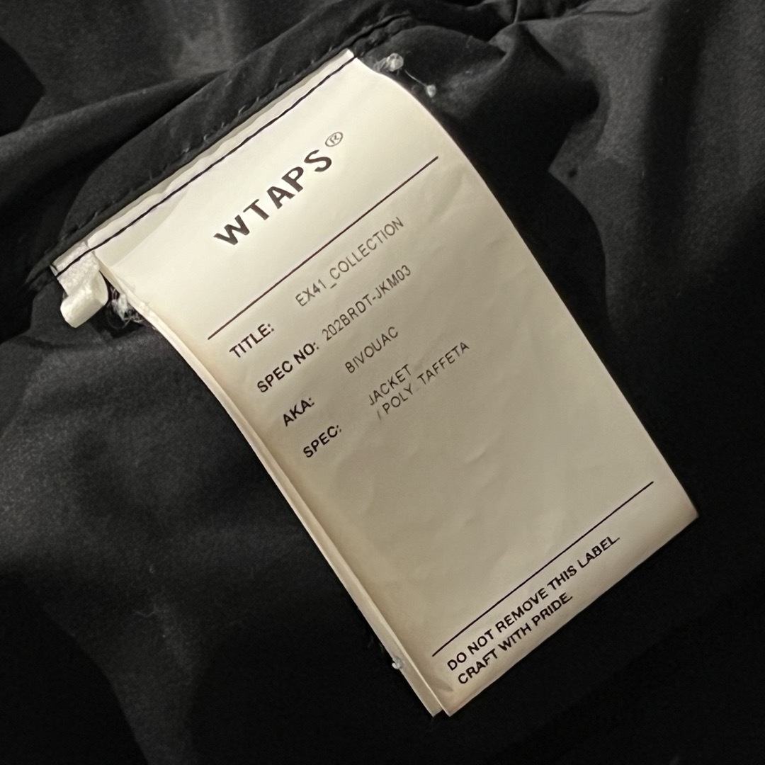 W)taps(ダブルタップス)の【値下げ】wtaps  20AW BIVOUAC JACKET  メンズのジャケット/アウター(ダウンジャケット)の商品写真