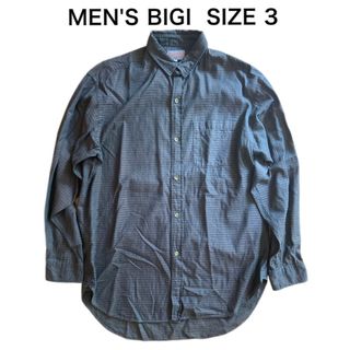 メンズビギ(MEN'S BIGI)のMEN'S BIGI メンズビギ 長袖シャツ ボタンダウン サイズ3(シャツ)