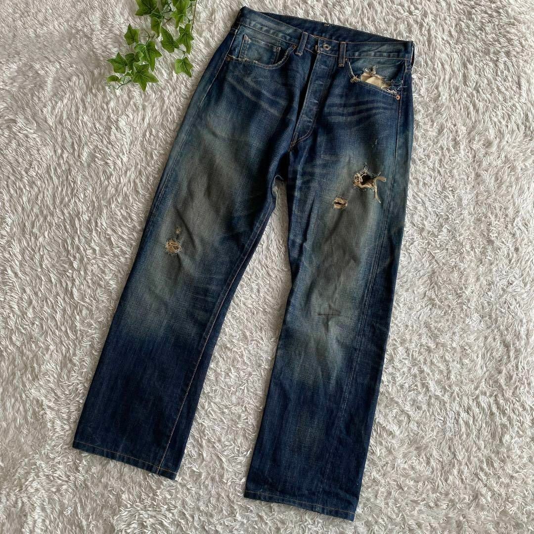 Levi's - ☆レア リーバイス 501XX 大戦モデル 44年復刻 赤耳 Levi's - ☆レア リーバイス 501XX 大戦モデル 44年復刻 赤耳