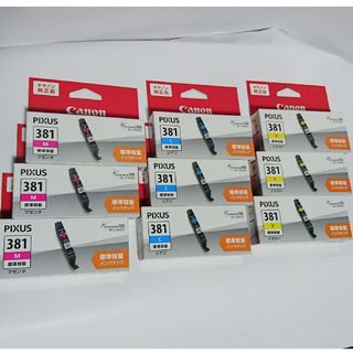 Canon - キャノン381マゼンタ3箱381シアン3箱381イエロー3箱 セット新品