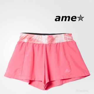 アディダス(adidas)の美品 ◎ adidas 蘭フレアーショーツ キュロット スポーツウェア(ウェア)