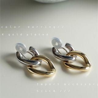 プラージュ(Plage)の【SILVER925コート】イヤリング/金属アレルギー対応/耳が痛くならない(イヤリング)