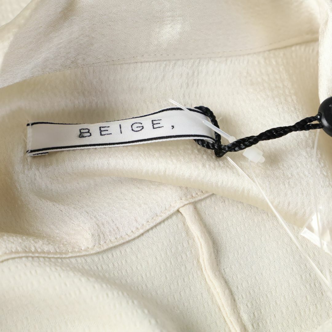 BEIGE,(ベイジ)の858 新品 BEIGE, ベイジ EVIE ワンピース 日本製 リネン混 2 レディースのワンピース(ロングワンピース/マキシワンピース)の商品写真