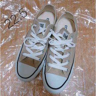 コンバース(CONVERSE)のコンバース オールスター ベージュ 22.5(スニーカー)