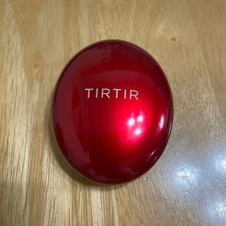 ティルティル(TIRTIR)のUSED1回試し塗りのみTIRTIRクッションファンデ17Cマスクフィット赤(ファンデーション)