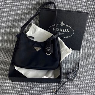 PRADA - 【極美品】日本路面店購入 PRADA サフィアーノ 2way BLUETTEの PRADA - 【極美品】日本路面店購入 PRADA サフィアーノ 2way BLUETTEの