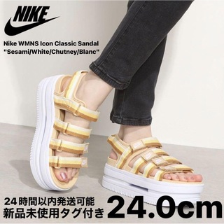 ナイキ(NIKE)の【厚底】Nike WMNS Icon Classic Sandal 24.0(サンダル)