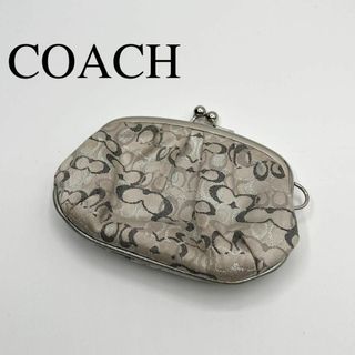 コーチ(COACH)の【 COACH がま口 コインケース 】　コーチ　がまぐち　財布　小銭入れ(コインケース)