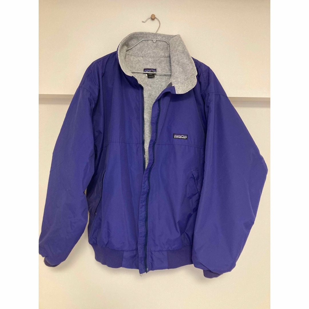 patagonia(パタゴニア)のpatagonia  シェルドシンチラジャケット　USA製　 90s パープル メンズのジャケット/アウター(ナイロンジャケット)の商品写真