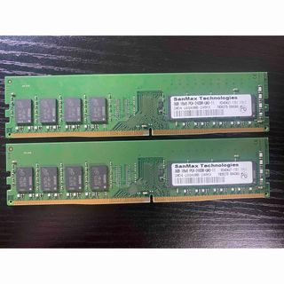 Sanmax DDR4 2400 8GBx2 (計16GB)(PCパーツ)