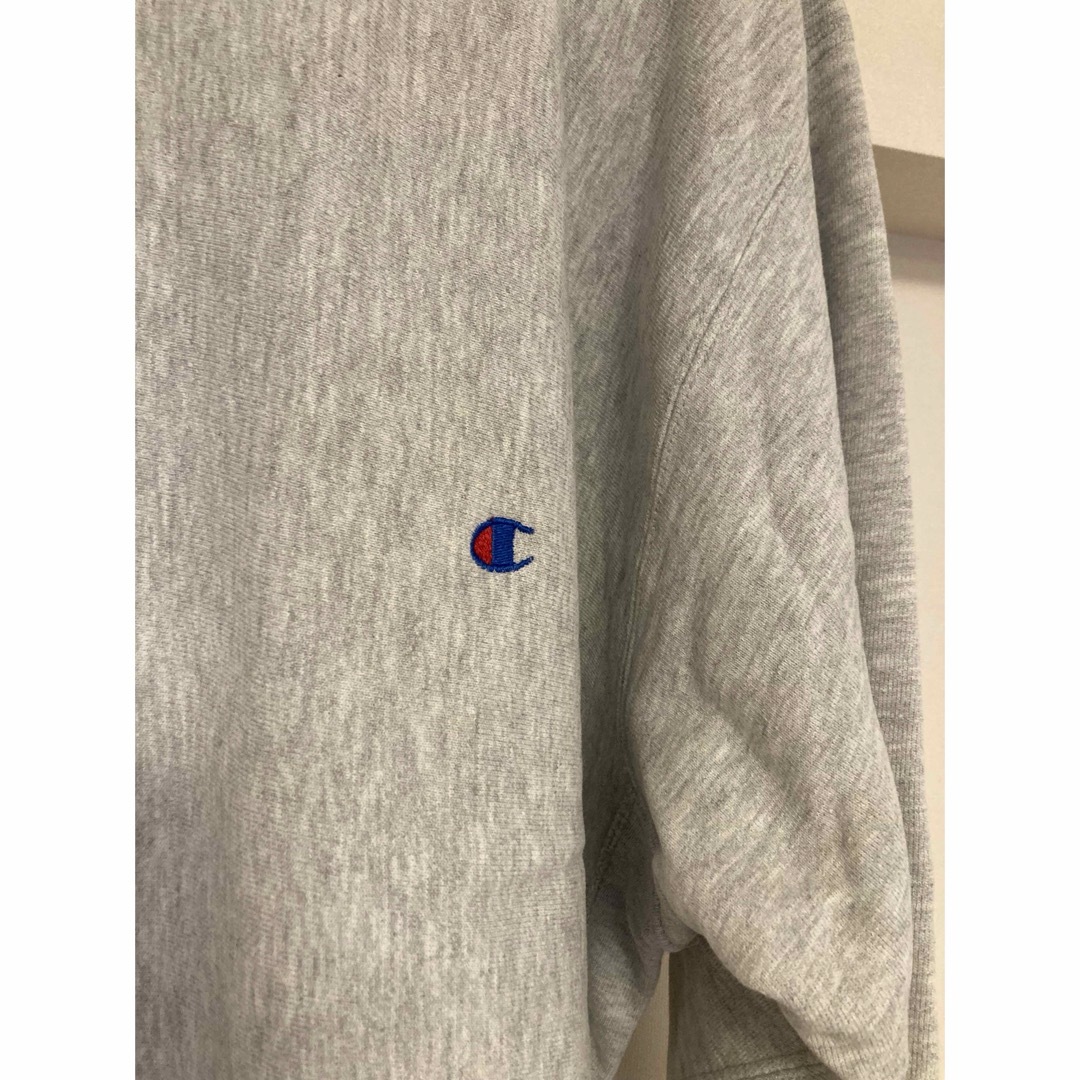 Champion(チャンピオン)のChampion  リバースウィーブ　USA製　ビンテージ　 90s グレー メンズのトップス(スウェット)の商品写真