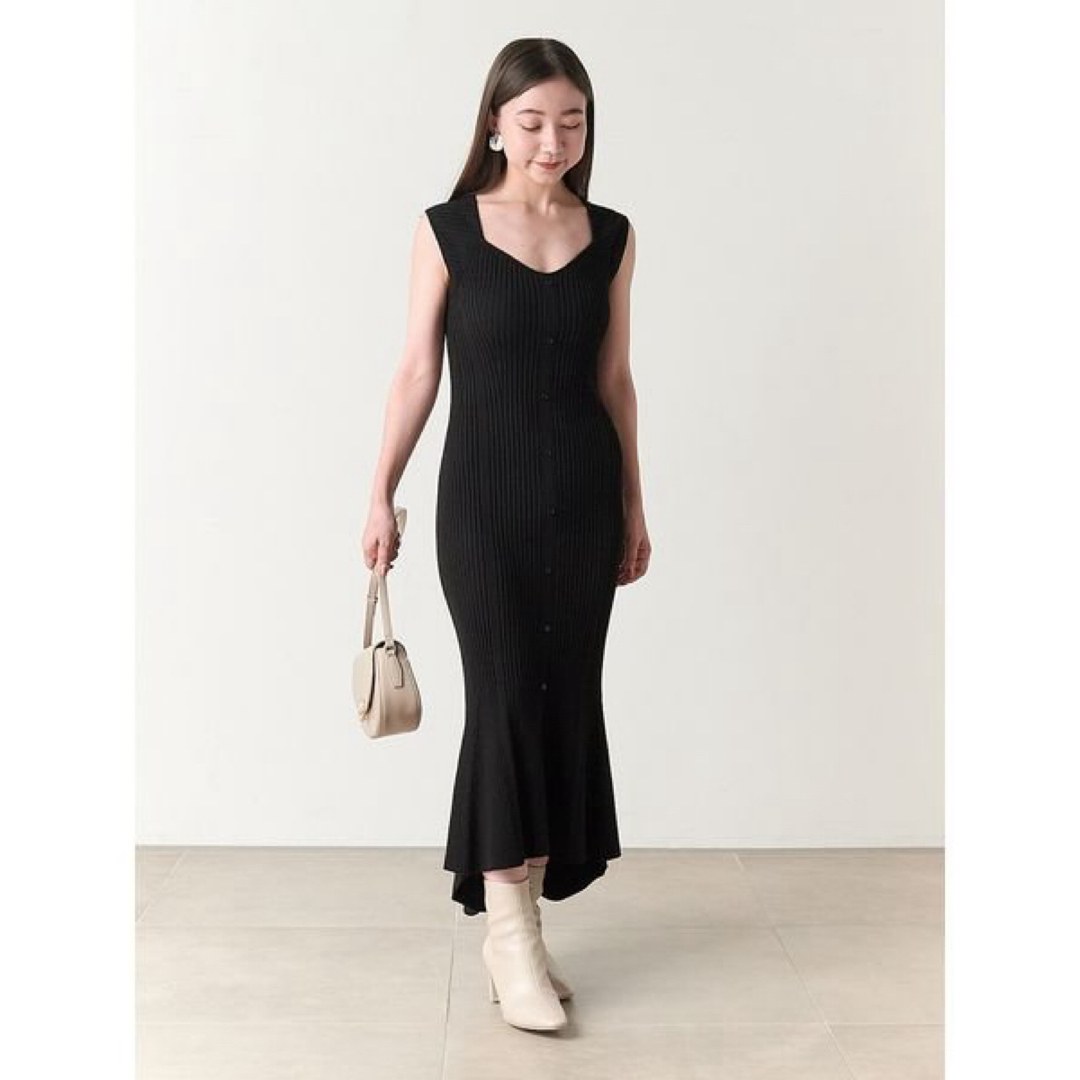 SNIDEL - 【正規品】snidel フロントボタンノースリニット SNIDEL - 【正規品】snidel フロントボタンノースリニット
