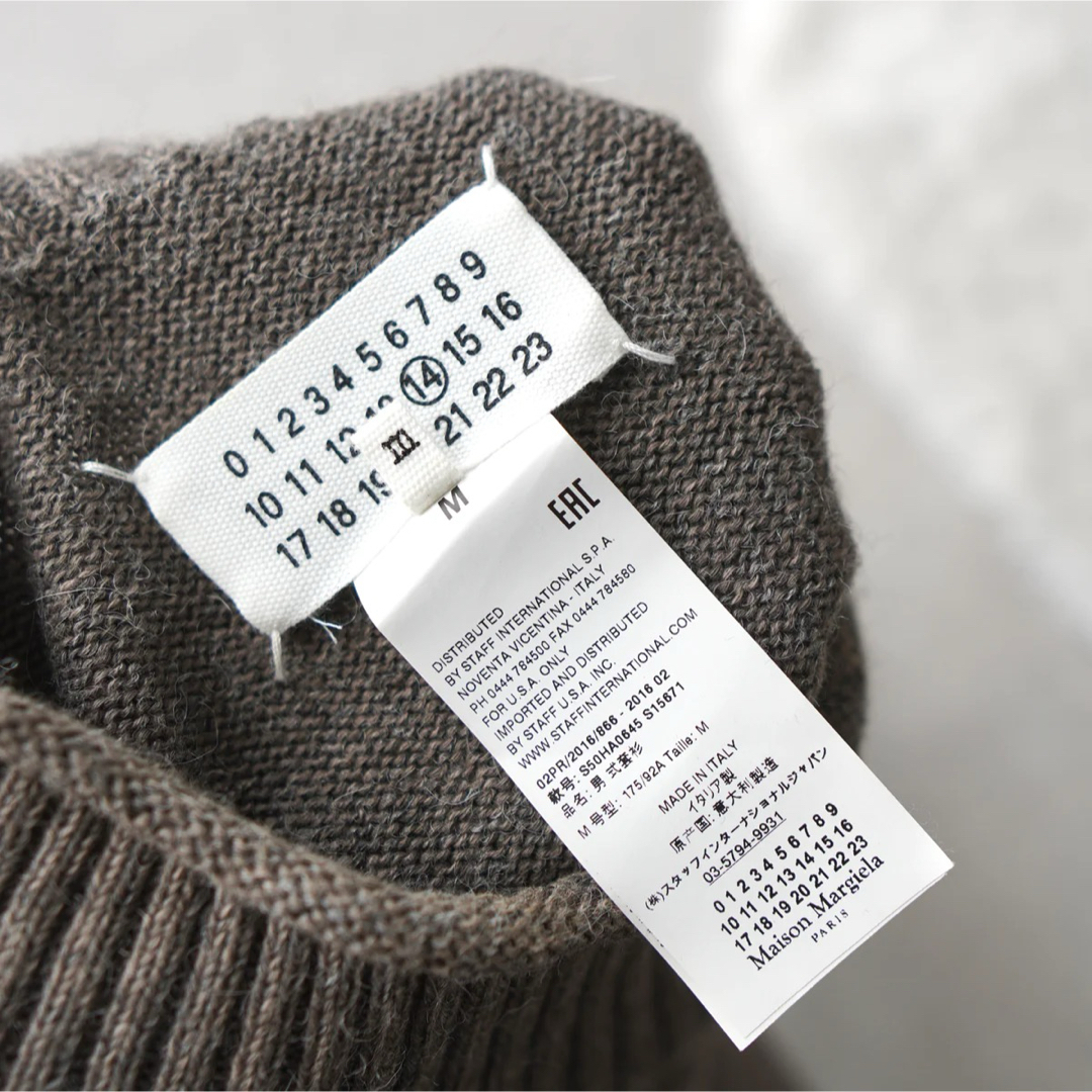 Maison Martin Margiela(マルタンマルジェラ)の【美品】Maison Margiela Wool Sweater メンズのトップス(ニット/セーター)の商品写真