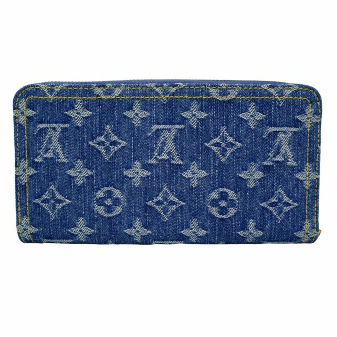 LOUIS VUITTON(ルイヴィトン)のルイヴィトン M82958 モノグラム・デニム ジッピー・ウォレット 長財布 レディースのファッション小物(財布)の商品写真