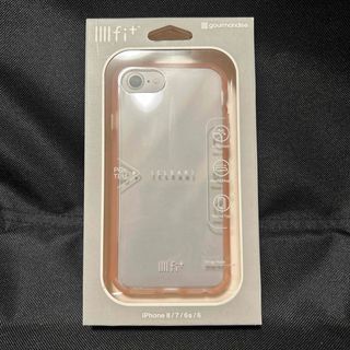 アイフォーン(iPhone)のIIIIfit iPhone8,SE2,SE3ケース クリアピンク(モバイルケース/カバー)