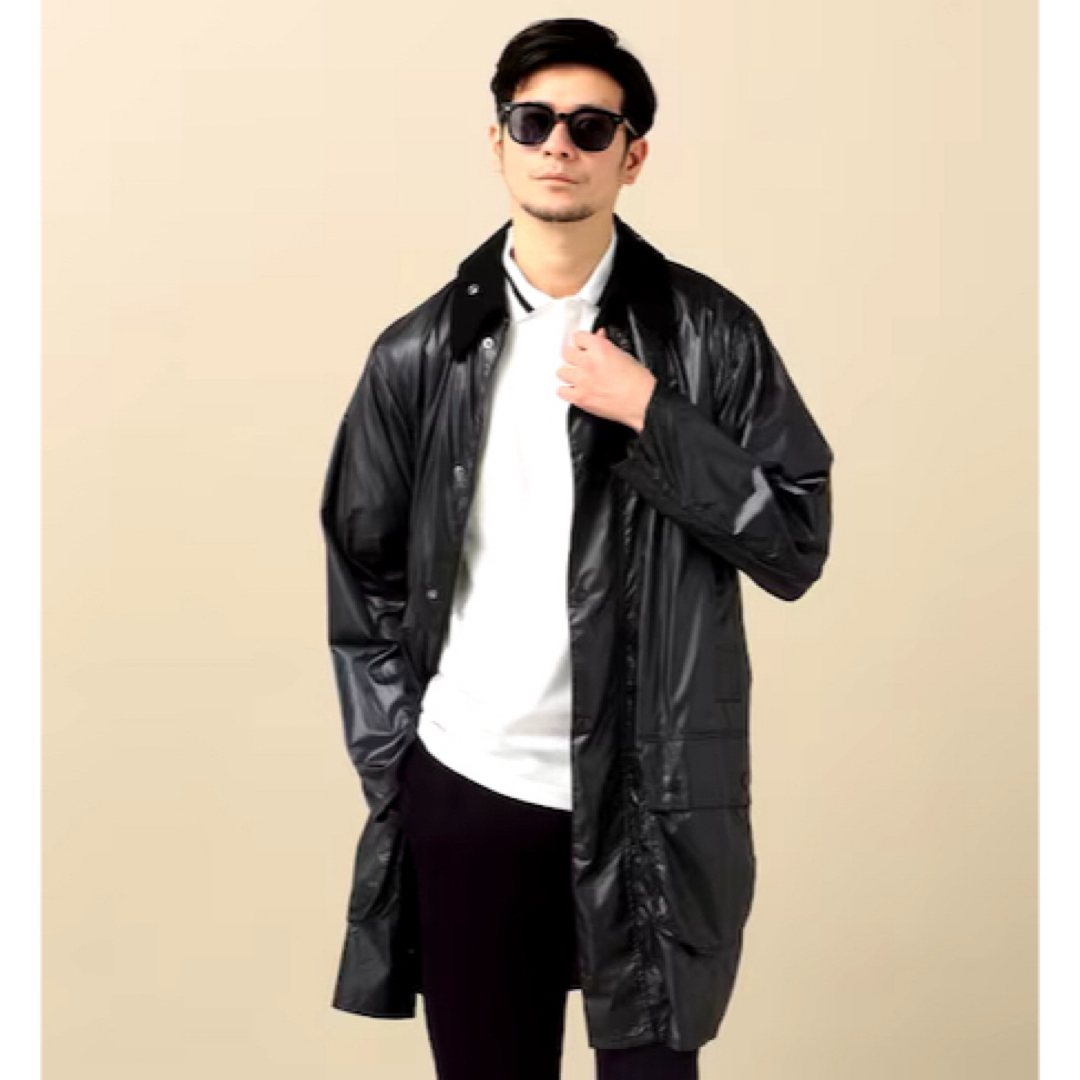 Barbour(バーブァー)の【新品】Barbour パッカブル ナイロン BORDER メンズのジャケット/アウター(ステンカラーコート)の商品写真