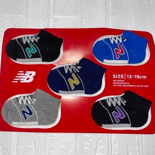 ニューバランス(New Balance)のニューバランス キッズソックス 5足セット(靴下/タイツ)