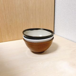 益子焼き　和田窯　飯碗　お茶碗　3個セット