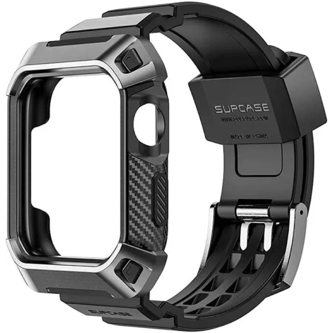 SUPCASE Apple Watch 42mm ケース バンド 3/2/1用 メンズの時計(ラバーベルト)の商品写真