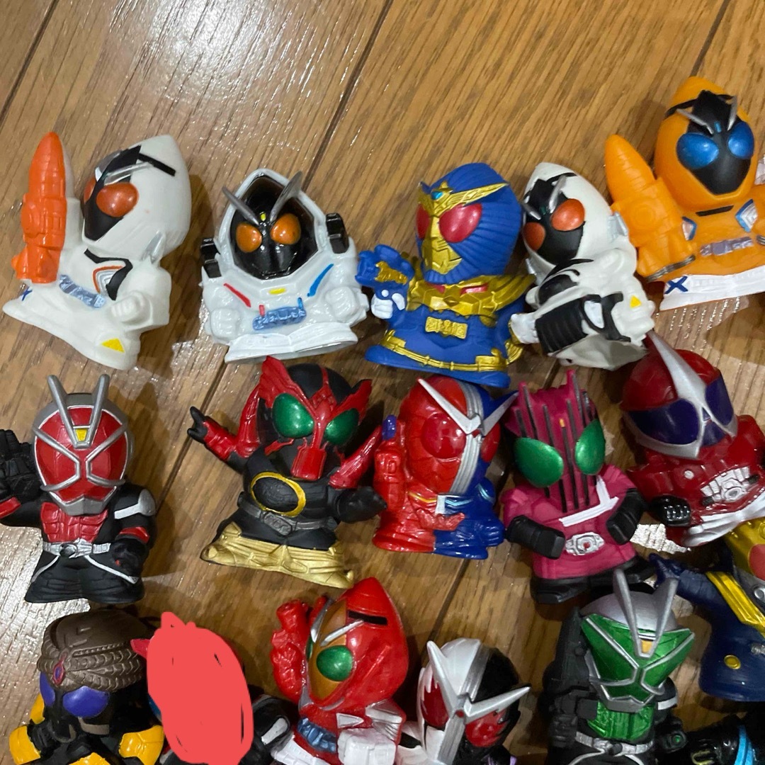 BANDAI(バンダイ)の仮面ライダー指人形 エンタメ/ホビーのフィギュア(特撮)の商品写真