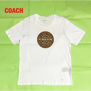 COACH - 【人気】COACH コーチ ロゴTシャツ 半袖Tシャツ COACH - 【人気】COACH コーチ ロゴTシャツ 半袖Tシャツ
