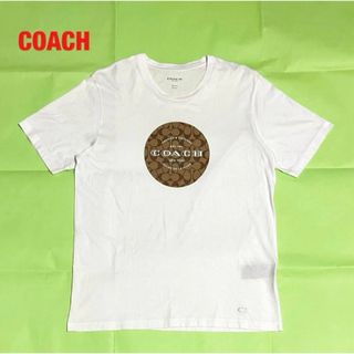 コーチ(COACH)の【人気】COACH　コーチ　ロゴTシャツ　半袖Tシャツ　シグネチャー　モノグラム(Tシャツ/カットソー(半袖/袖なし))