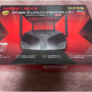 ティーピーリンク(TP-Link)のTP-Link MERCUSYS AX1800 MR70X Wi-Fi6ルーター(PC周辺機器)