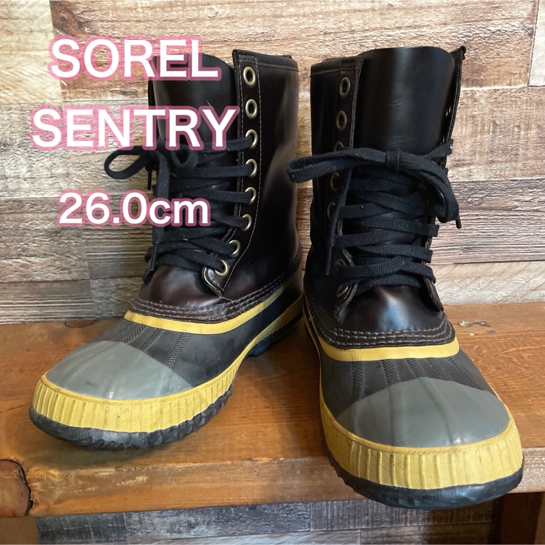 SOREL(ソレル)の【美品】SOREL スノーブーツ SENTRY ORIGINAL 限定モデル メンズの靴/シューズ(ブーツ)の商品写真