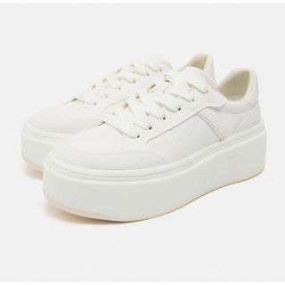 ZARA - ZARA  プラットフォームスニーカー 35