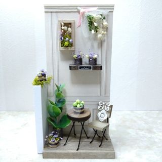 ミニチュアキット完成品［優しい部屋 ］(インテリア雑貨)