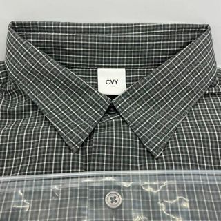 OVY 24ss Check Shirt Black チェックシャツ(シャツ)