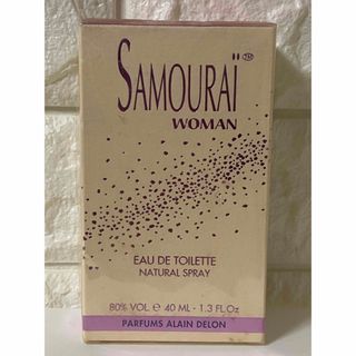 サムライウーマン(samourai woman)の新品未開封　サムライウーマン　オードトワレ　40ml シュリンク付き(香水(女性用))