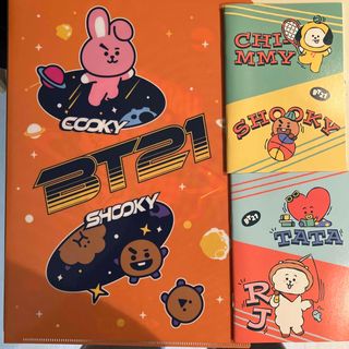 ビーティーイシビル(BT21)のBT21 くら寿司　クリアファイル　ノート(アイドルグッズ)