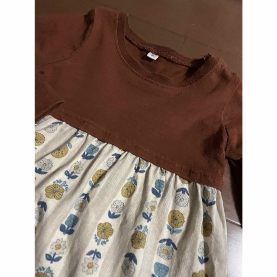 ワンピ キッズ/ベビー/マタニティのベビー服(~85cm)(ワンピース)の商品写真