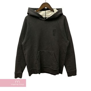 クロムハーツ(Chrome Hearts)のCHROME HEARTS GRP Y NOT Vertical Logo Hoodie クロムハーツ ワイノットヴァーティカルロゴフーディ パーカー ダガー刺繍 チャコールグレー サイズM【240330】【中古-B】【me04】(パーカー)