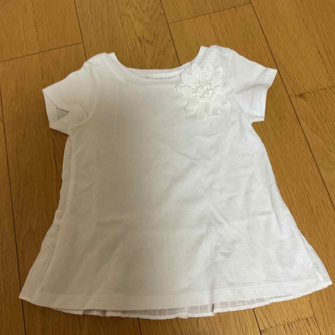 kate spade new york(ケイトスペードニューヨーク)のケイトスペード　半袖Tシャツ 110 キッズ/ベビー/マタニティのキッズ服女の子用(90cm~)(Tシャツ/カットソー)の商品写真