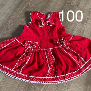 ワンピース　キッズ　子供　100 ドレス(ワンピース)