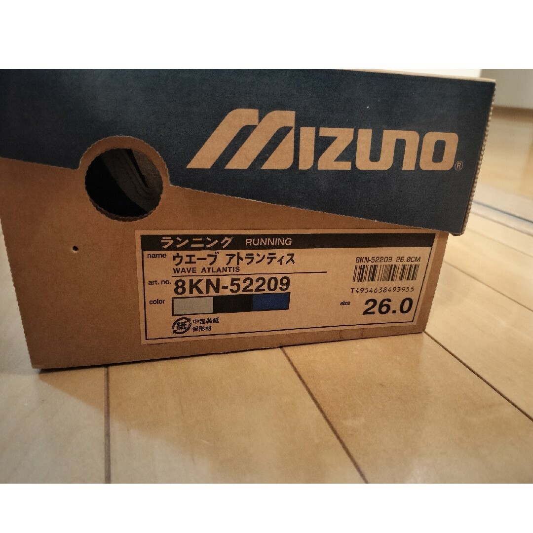 MIZUNO(ミズノ)の新品.未使用 ミズノ ウェーブアトランティス 26.0cmワイド スポーツ/アウトドアのランニング(シューズ)の商品写真