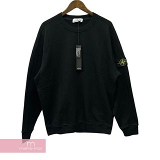 ストーンアイランド(STONE ISLAND)のStone Island Crewneck Sweat Shirts 801566060 V0029 ストーンアイランド クルーネックスウェットシャツ トレーナー ロゴパッチ ブラック サイズXL 【240402】【新古品】【me04】(スウェット)