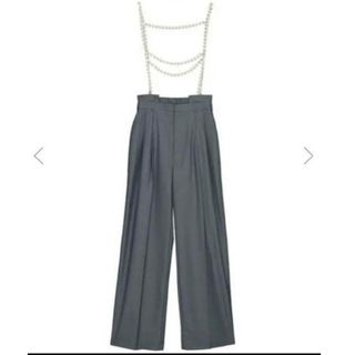 ameri DROP PEARL SUSPENDER PANTS