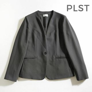 プラステ(PLST)の819*新品タグ付 プラステ カラーレスジャケット(ノーカラージャケット)