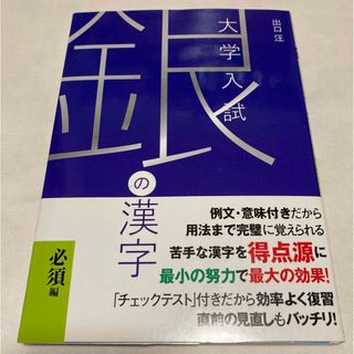 銀の漢字 大学入試(語学/参考書)