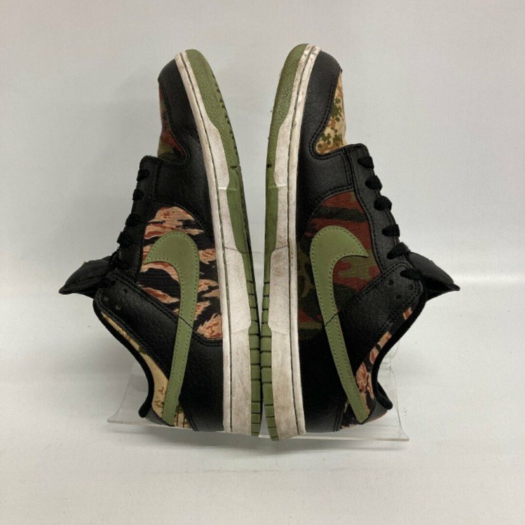 NIKE(ナイキ)の★NIKE ナイキ DH0957-001 DUNK LOW SE BLACK MULTI CAMO ダンクローSE マルチカモ グリーン size28cm メンズの靴/シューズ(スニーカー)の商品写真