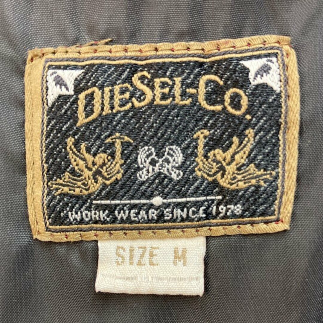 DIESEL(ディーゼル)の★DIESEL ディーゼル 中綿ジャケット ナイロンデニム レッド sizeM メンズのジャケット/アウター(その他)の商品写真