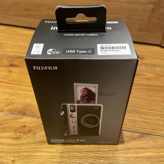 富士フイルム - 富士フイルム チェキ INSTAX mini Evo BLACK(1台)