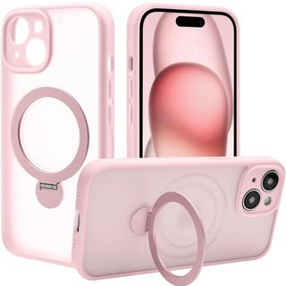 アイフォーン(iPhone)のiPhone15 ケース　ピンク(スマホケース)