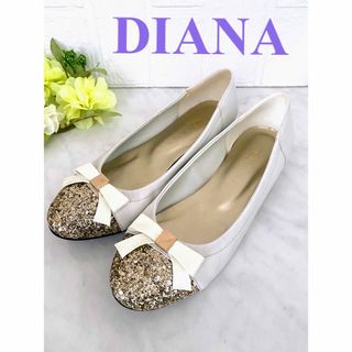 ダイアナ(DIANA)のDIANA ダイアナ  ローヒールパンプス 37(23.5㎝)(ハイヒール/パンプス)