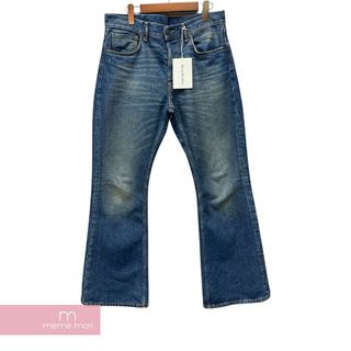 Acne Studios Flare Denim Pants アクネストゥディオズ フレアデニムパンツ ウォッシュ加工 インディゴ サイズ32【240327】【新古品】【me04】(スラックス/スーツパンツ)